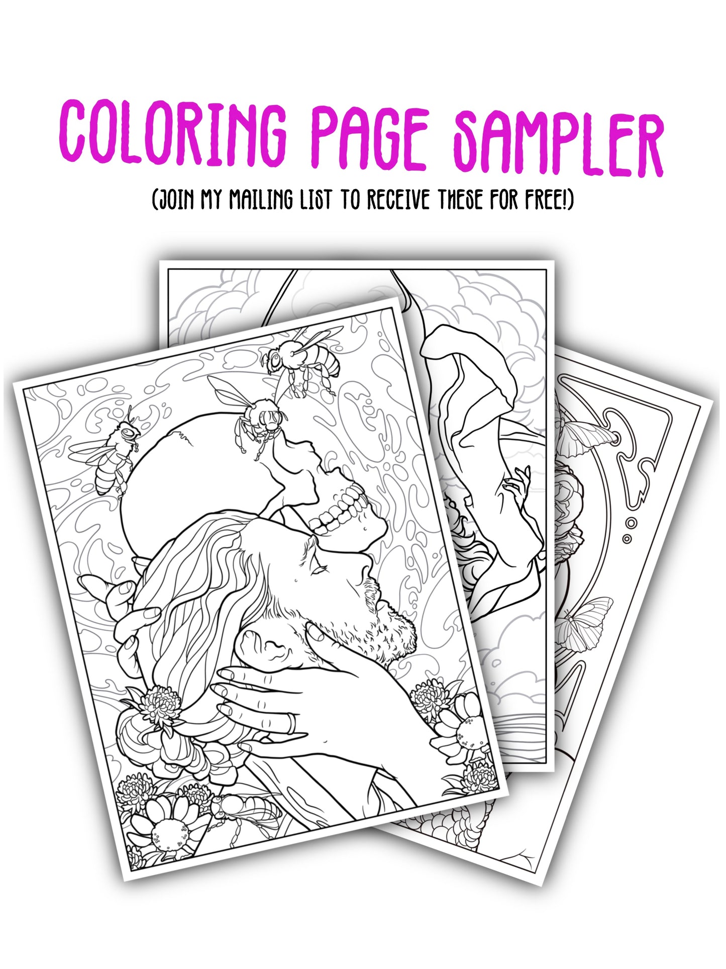 Coloring Page Sampler