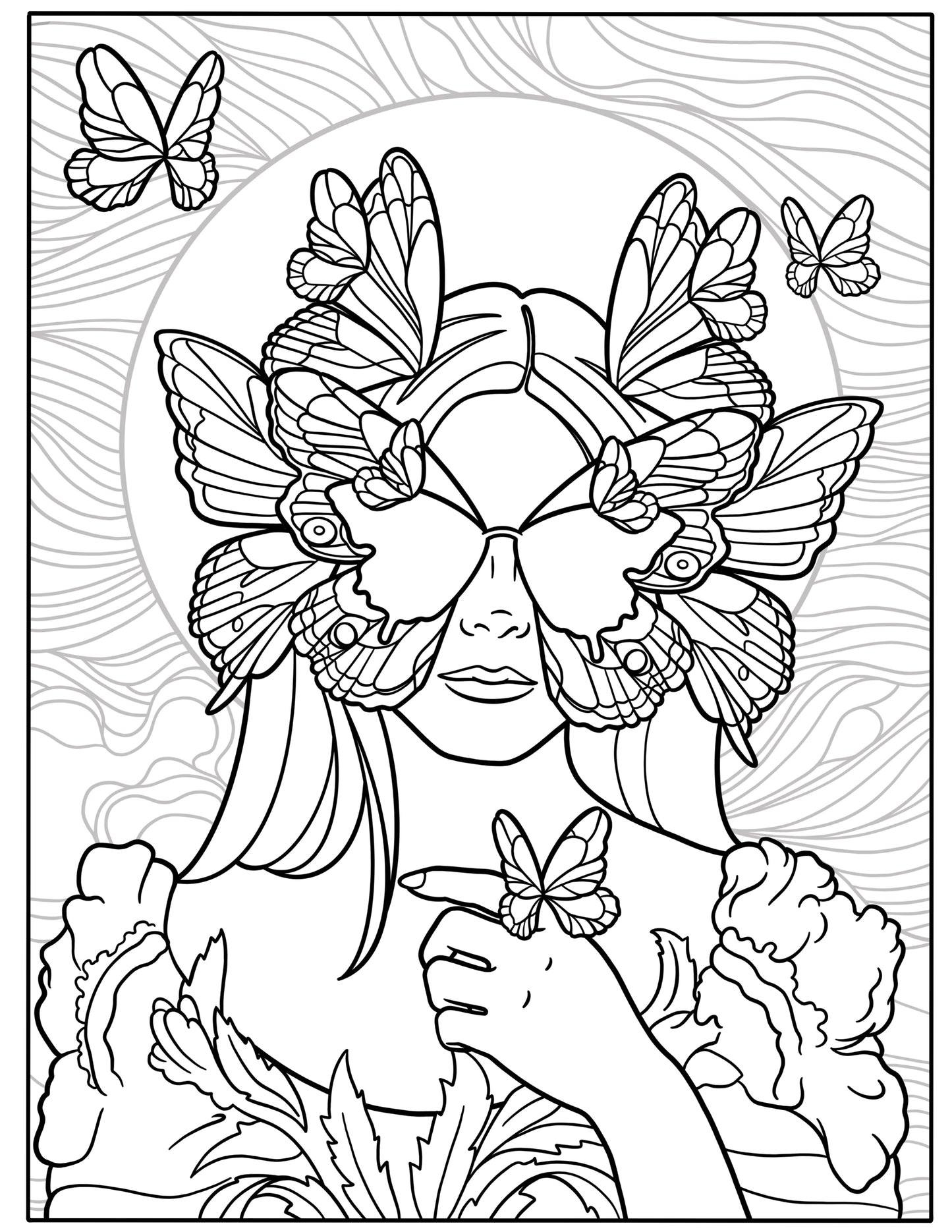 Colortime Sadness: A Lana-Inspired Coloring Book DIGITAL DOWNLOAD