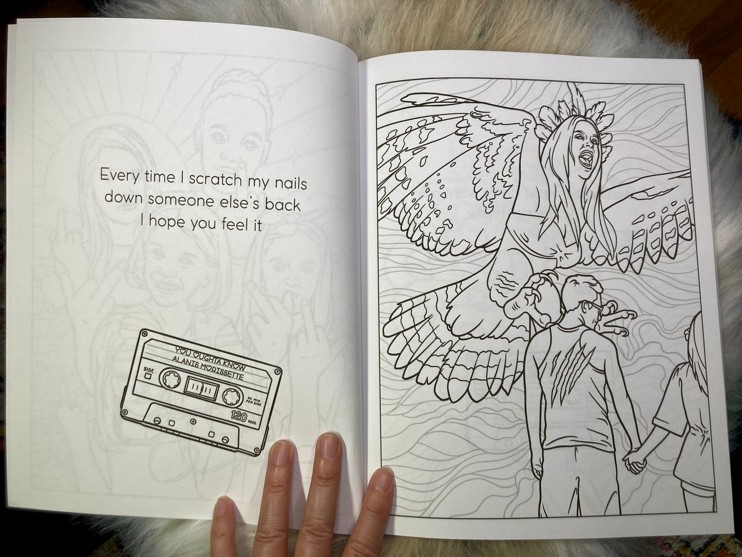 Divine Feminine Rage: A coloring book celebrating the music of female fury