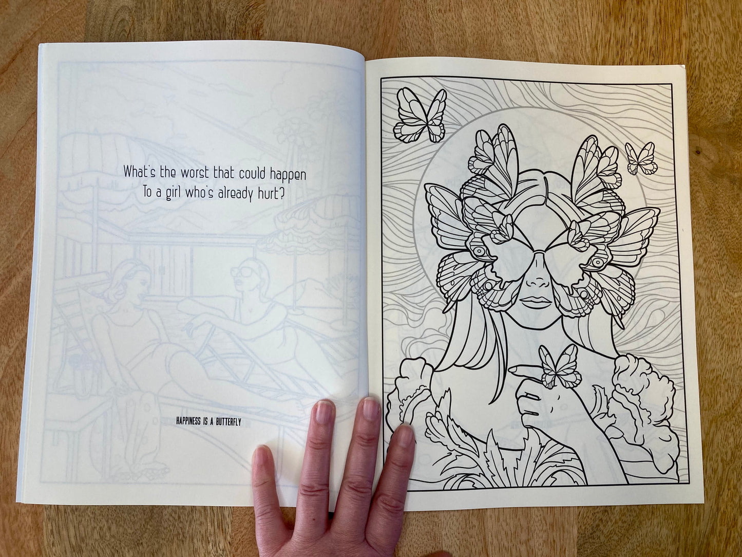 Colortime Sadness: A Lana-Inspired Coloring Book