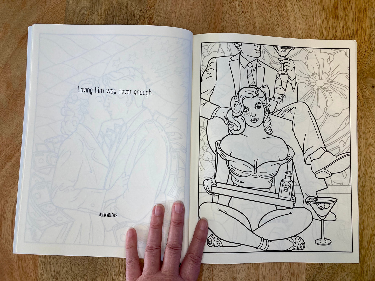 Colortime Sadness: A Lana-Inspired Coloring Book