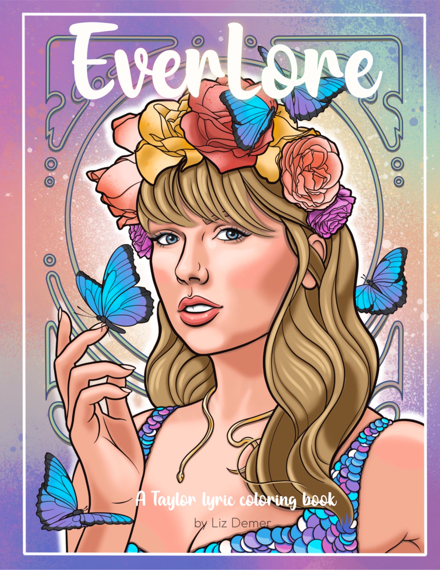 EverLore: A Taylor Lyric Coloring Book DIGITAL DOWNLOAD